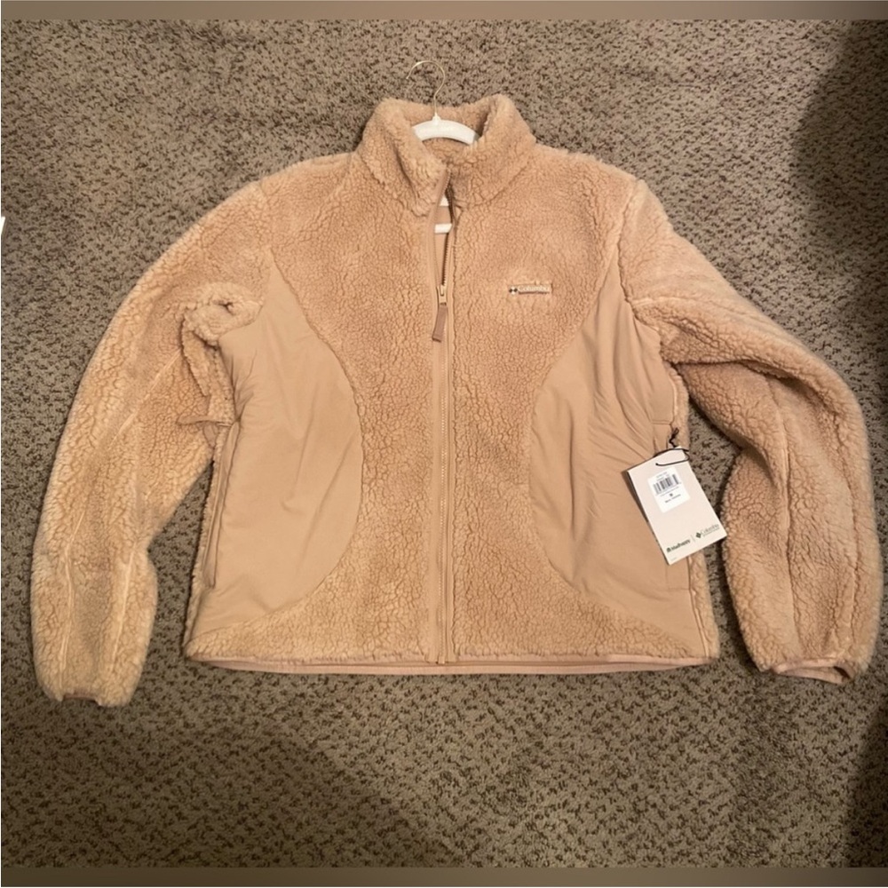 Columbia x MadHappy Women's Tan Fleece Jacket